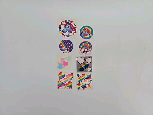 Vintage 1980s Lisa Frank Sticker Lot 