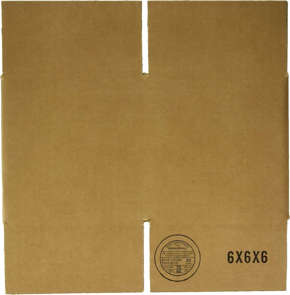 Brand New 6x6x6 Shipping Box Bundle/25  Paper - Image 2 of 2