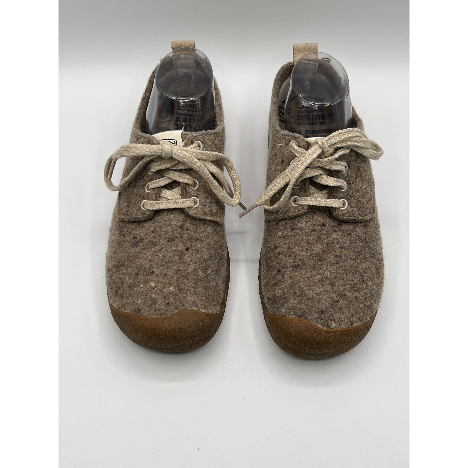 Oxford casual KEEN uomo taglia 9 5 larghe Mosey Derby altezza bassa tortora feltro betulla