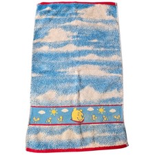 VTG Disney Winnie the Pooh Blue Cloud Hand Towel Character Bathroom Decor