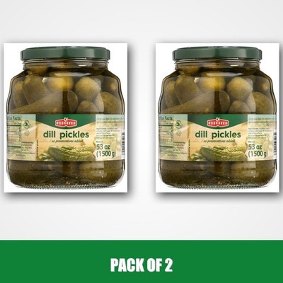 Pack of 2 - Podravka Dill Pickles, 23.6 oz