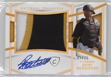 2023 Panini National Treasures Holo Gold 5/25 Endy Rodriguez #153 Auto 19n6