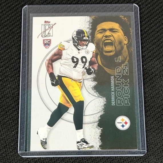 Derrick Harmon Topps Signature Class #150 Base