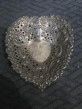 Antique Gorham Sterling Silver Heart-Shaped Trinket Dish