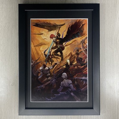 Harlequin Troupe Gerahmte Kunst Chaos Daemonetten Eldar Solitaire Warhammer 40K
