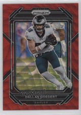 2022 Panini Prizm Red Wave Prizm 103/149 Dallas Goedert #238 0su2