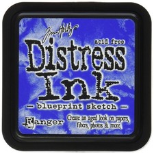 Ranger Tim Holtz Distress Ink Pad, Blueprint Sketch,Ink  Pads