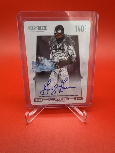 2025 Bo Jackson Battle Arena Update George Gervin Deep Freeze Steel Auto BFA-186