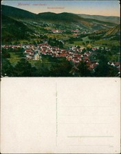 CPA Metzeral Blick auf die Stadt 1915