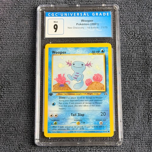 Wooper (1st Edition) graded CGC 9 for sale on eBay