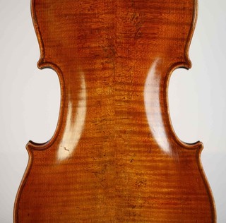 old italian violin labeled S. Seraphin 1735 geige violine violino viola fiddle