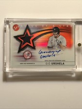 2022 Topps Pristine Slice of the Star Auto Relics Gio Urshela Red#4/5 NY Yankees