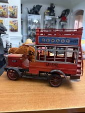 Double Decker Delivery Truck 12 inch Dewars Whisky Metal Promo