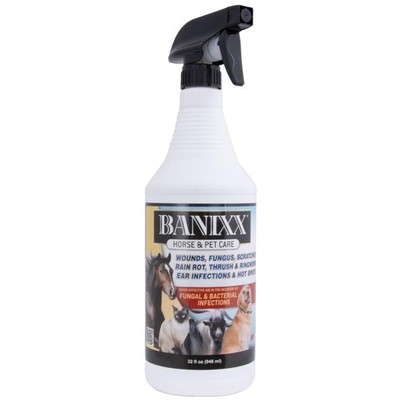 BANIX Horse and Pet Care Spray, Skin Support Formula