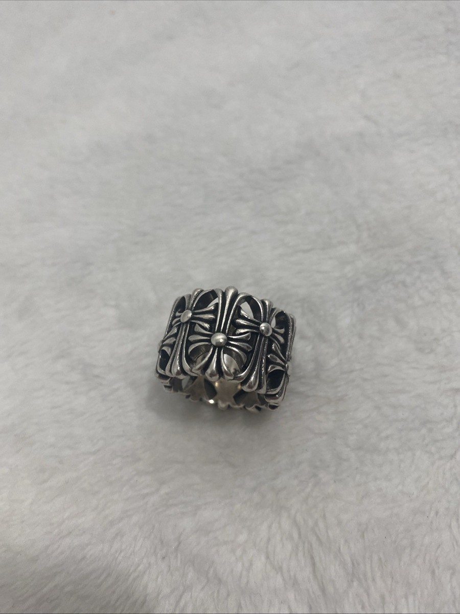 アクセサリー CHROME HEARTS RING TNY E CH PLS 5LINK Authentic [Chrome Hearts] Ring - CH Silver Ch Punk Mini Thin