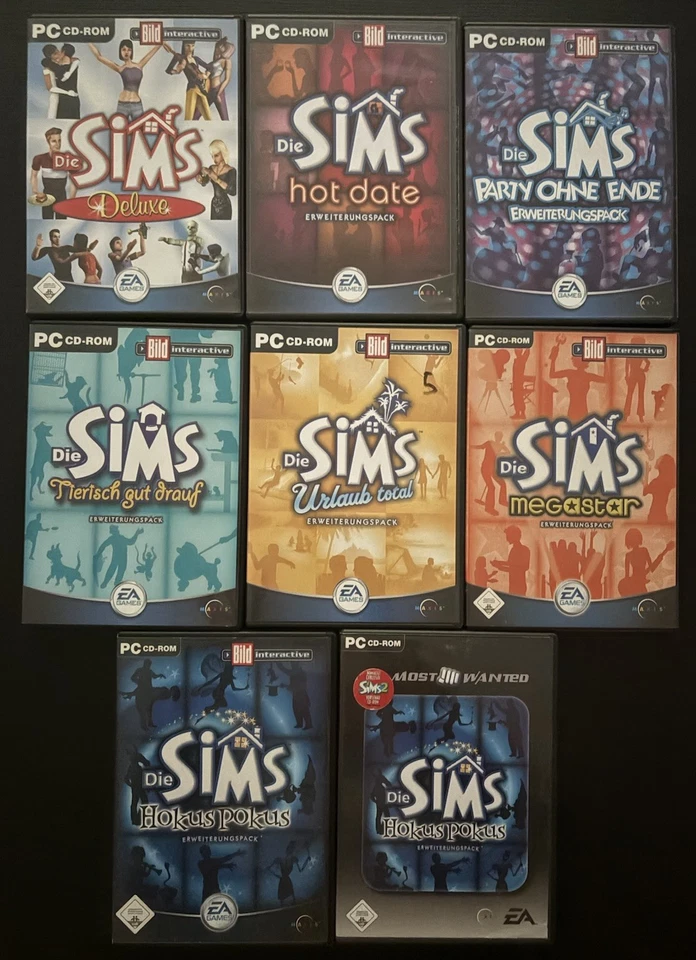 Die Sims 1 PC – Komplettset mit allen Erweiterungen - Retro-Gamer-Sammlung - Bild 2 von 4