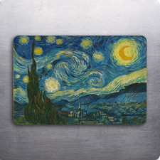 2 x 3 Starry Night  Vincent van Gogh Fridge Refrigerator Magnet (D.Romeo)