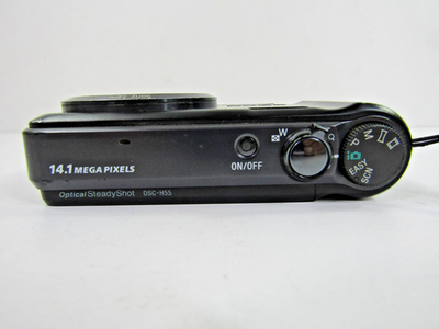 Sony Cyber-shot DSC-H55 14.1MP Digital Camera - Black for sale