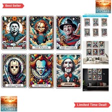 6 Pack Halloween Diamond Art Kits for Adults 5D Diamond Painting 12x16 Inch DIY