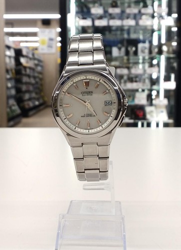 Citizen Attesa ATD53-2843 Eco-Drive Radio Contrôlée Blanc Solaire Montre Hommes - Photo 2 sur 10