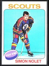 1975-76 Topps #220 Simon Nolet Kansas City Scouts