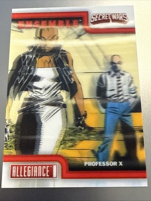2024 UD Marvel Allegiance: Secret Wars - Professor X - Ensemble E-15!