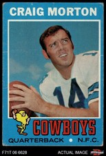1971 Topps #171 Craig Morton Cowboys CAL 3 - VG