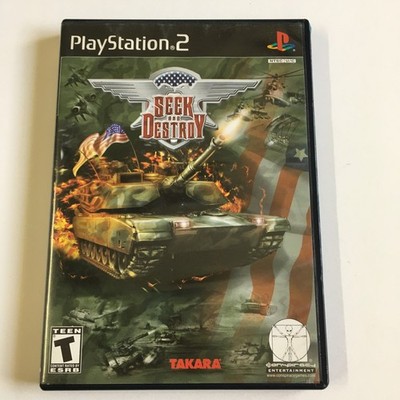 Seek and Destroy Sony PlayStation 2 PS2 Complete with Manual