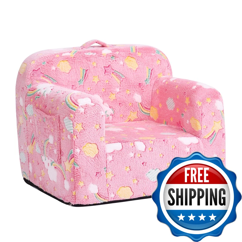 Tiita Kids Sofa Childrens Couch Carry Handle Portable Toddler Foam Sofa Couch
Opens in a new window