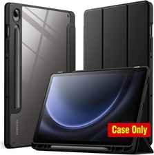 Case for Samsung Galaxy Tab S10 Lite 10.9-Inch with S Pen Holder, Clear Hard PC