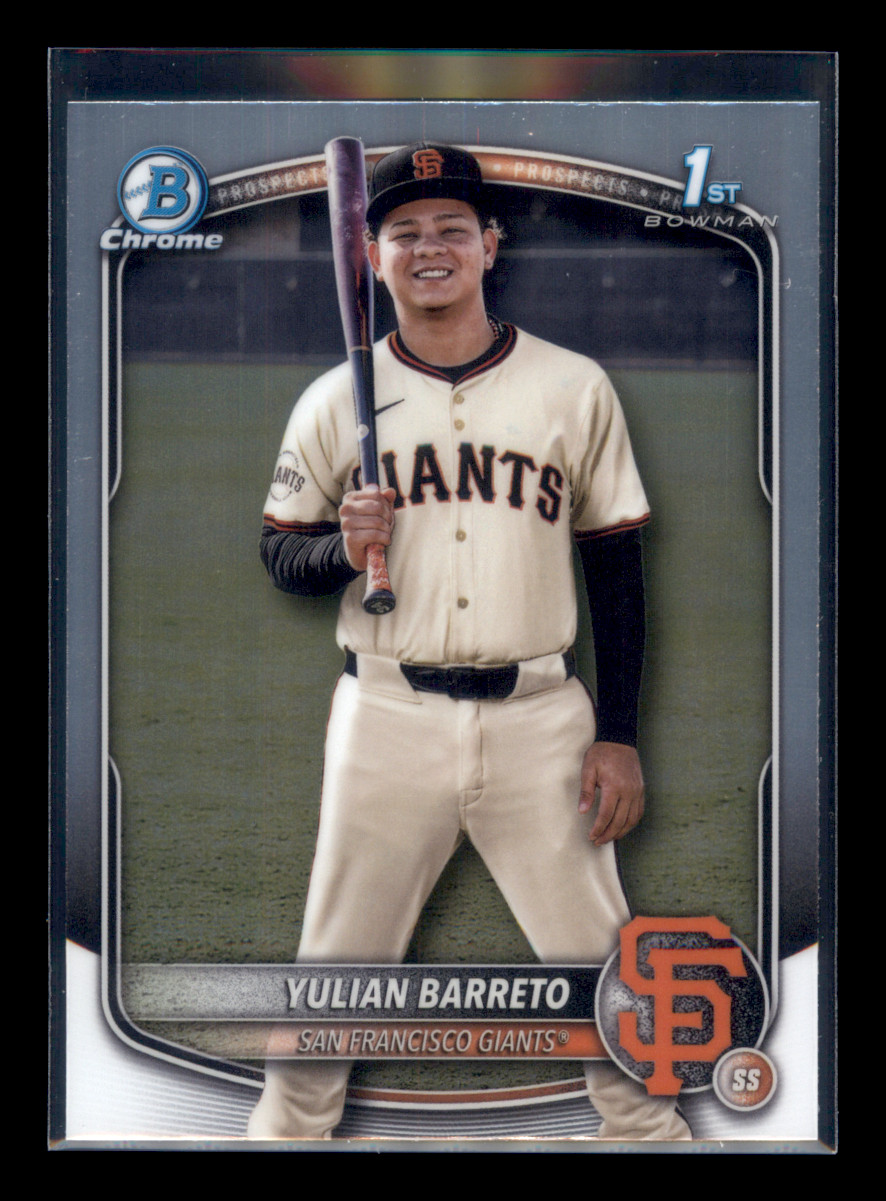 2025 Bowman Chrome - Prospects Yullian Barreto #BCP-229