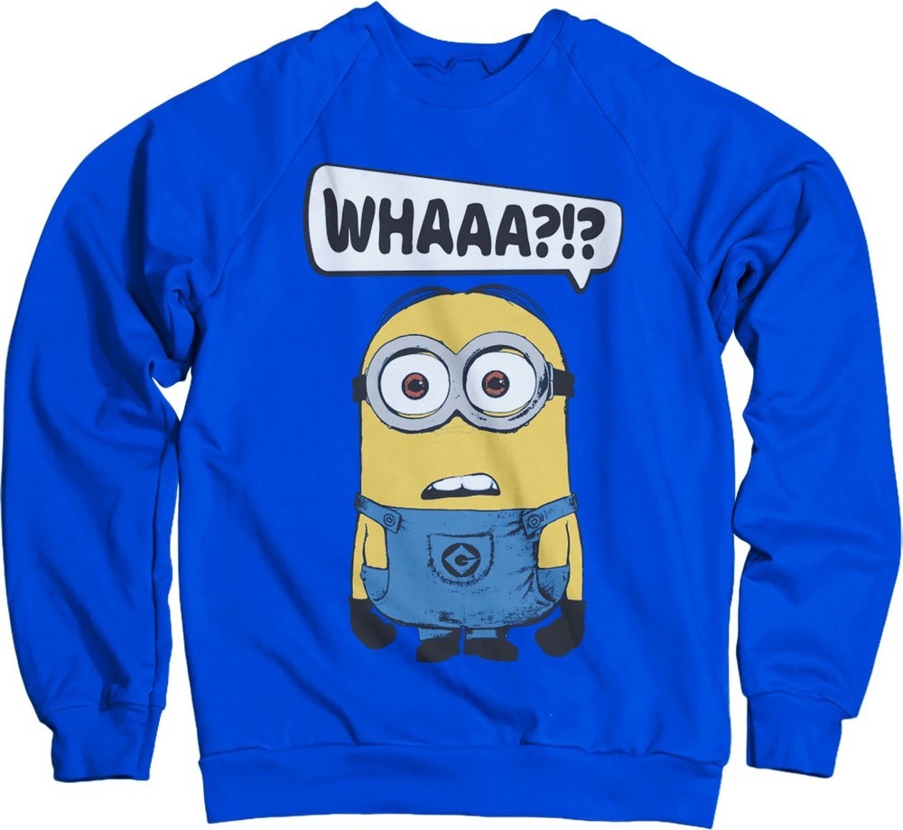 Minions Whaaa Sweatshirt Blue 8990₽
