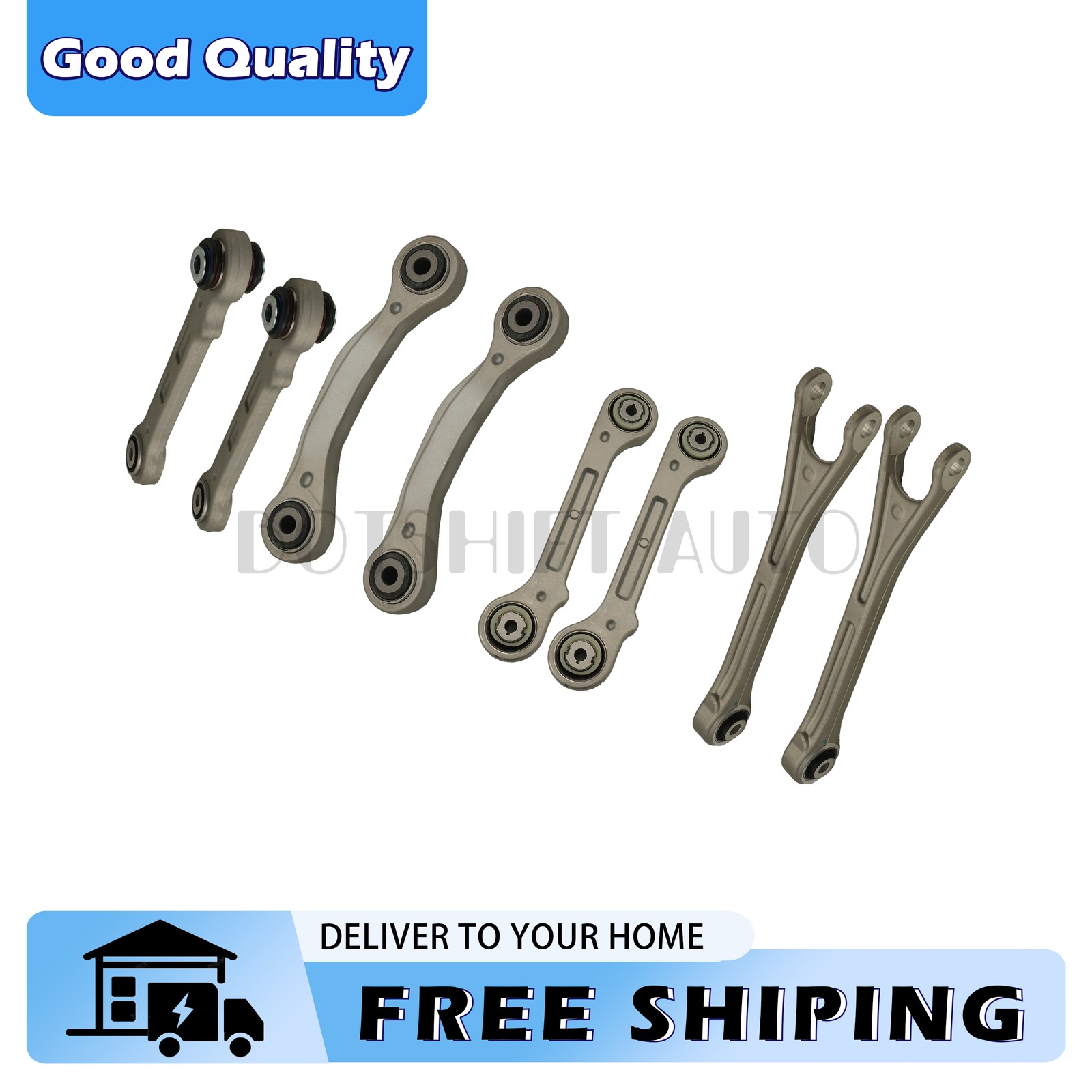 8PCS Rear Suspension Control Arm Kit Fits 2017+ Maserati Levante US