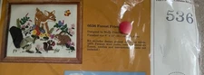 Vintage The Creative Circle Stitchery Kit  #536 Forest Friends-1982--NIP
