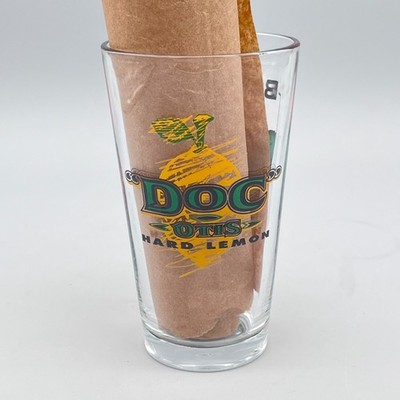 Budweiser Baseball & Doc Otis Hard Lemon 5.75'' Pint Glass