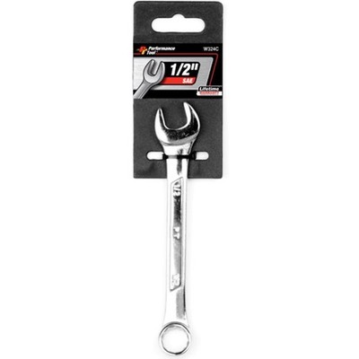Performance Tool W324C SAE 12-Point Raised Panel Combination Wrench 1/2 in.