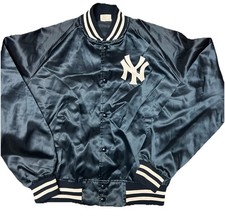 VTG New York Yankees Chalkline varsity satin Jacket size Medium