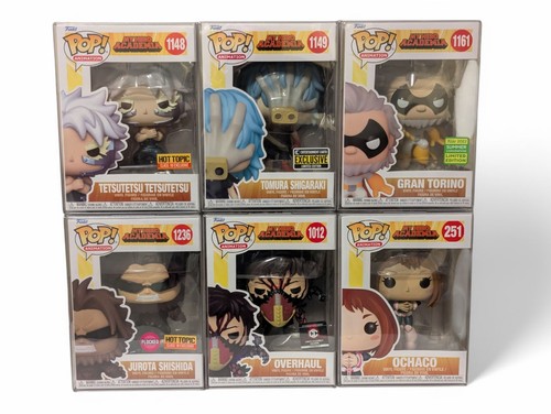 Funko Pop! Animation My Hero Academia Lot of 6 with Protectors - Exclusives!! - Picture 1 of 19