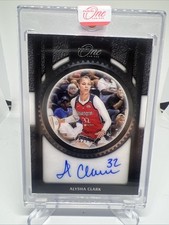 2025 Panini WNBA One And One Alysha Clark Snapshot Signatures Auto /99 #SS-AC