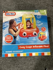 Little Tikes Cozy Coupe Inflatable Pool Float Summer Toys Step 1 Ages 1-3