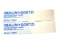 2x Malin + Goetz Purifying Foam Masks Soy Pro...