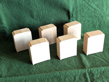 Wood Train Accessories Bridge Supports Lot of 6 Brio Compatible