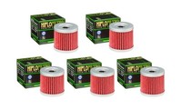 HifloFiltro ÖLfilter Satz X5 FüR Suzuki LT-R450 Quadracer 2006-2009