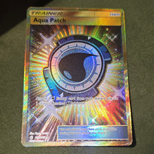 Pokemon TCG Aqua Patch 161/145 SM Guardians Rising Holo English Secret Rare MINT on eBay