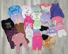 Huge Baby Girl Clothes Size 6-9 Month - Disney, Adidas, Polo, Carter Lot Of 35