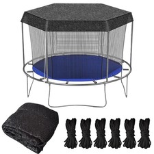 Trampoline Shade Cover Sun Shade Top Cover Foldable Sunscreen