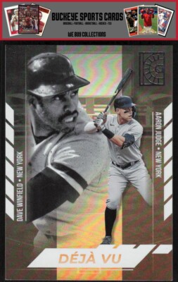 2022 Panini Capstone Deja Vu Aaron Judge / Dave Winfield #DV-10