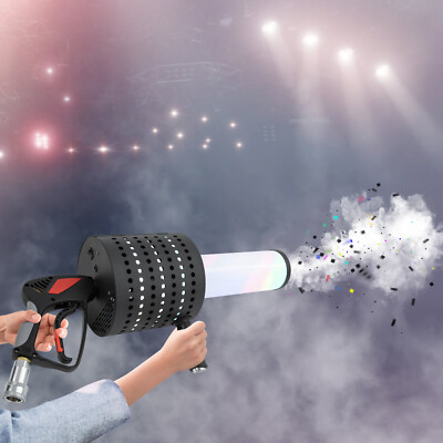 Cannone CO2 Handblaster Con Luci LED - Per Feste, Matrimoni E Eventi, Getto Fino A 7 Metri