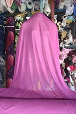 Silk Modal Jersey Sheer Knit Fabric Ecofriendly natural fiber Purple Violet