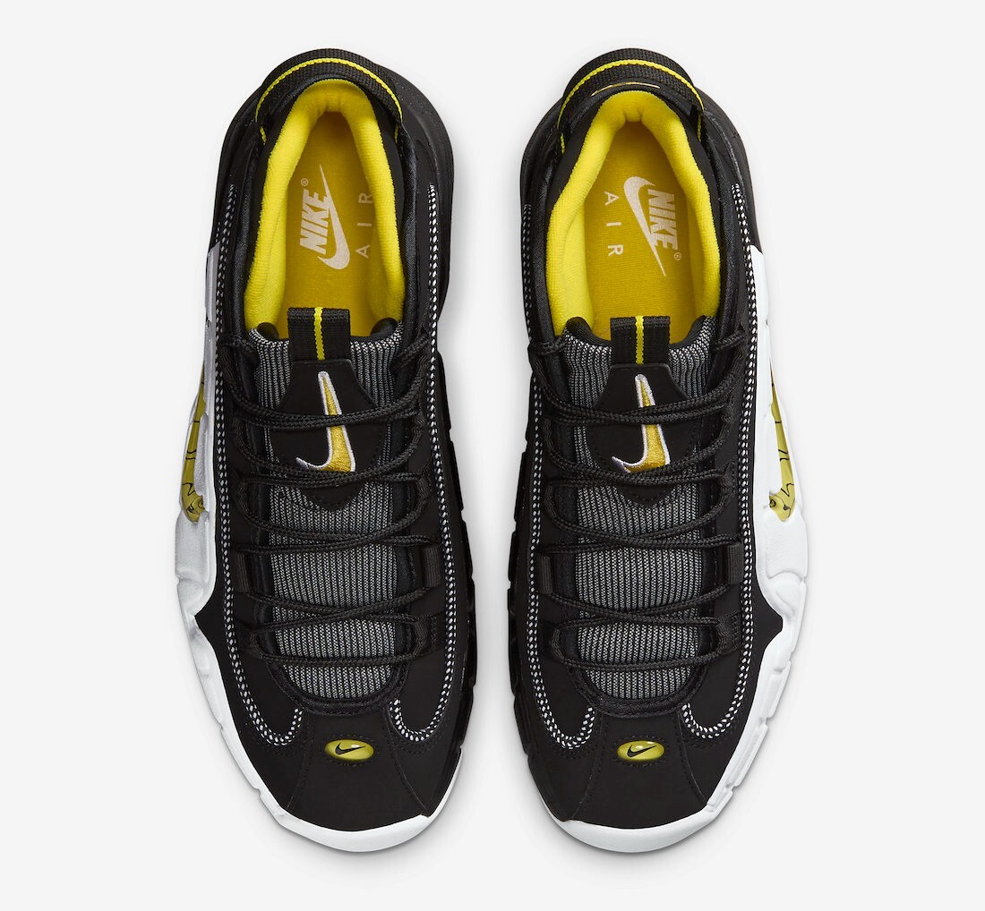 Nike Air Max Penny 1 size 13. Lester Middle School White Yellow